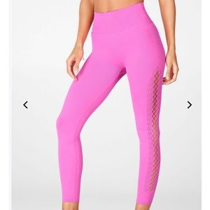 Fabletics High-Waisted Sculptknit Lattice Leggings